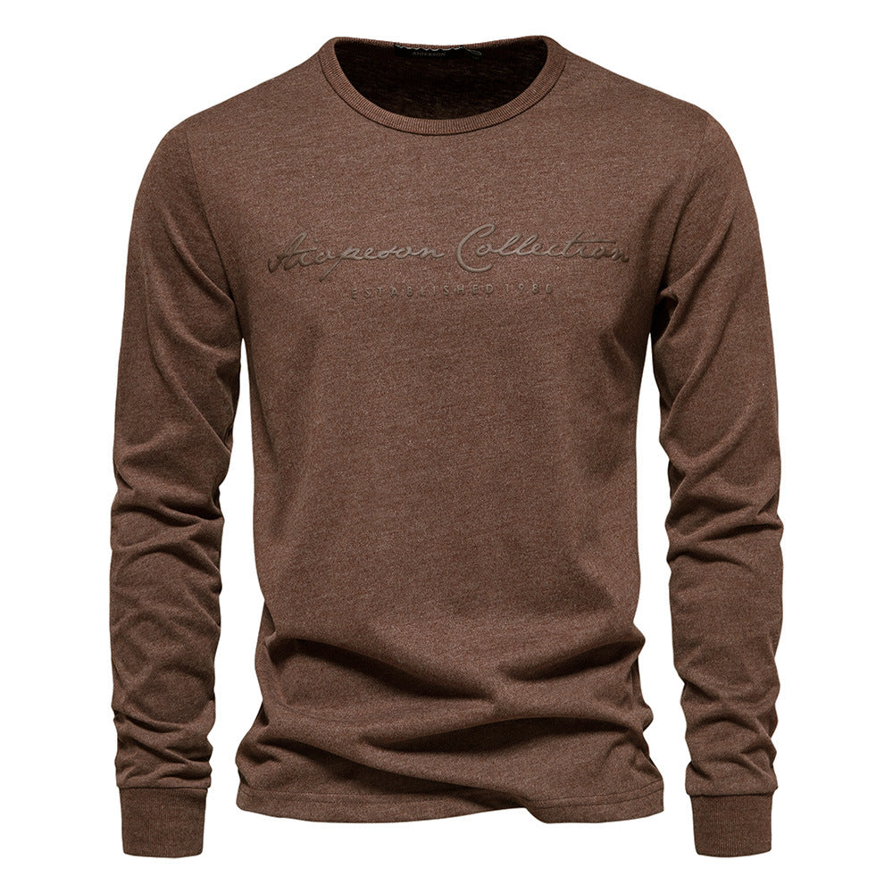 T-shirt homme manches longues imprimé