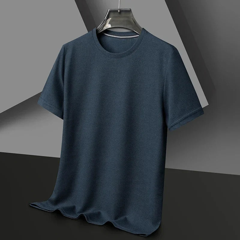 T-shirt homme texturé