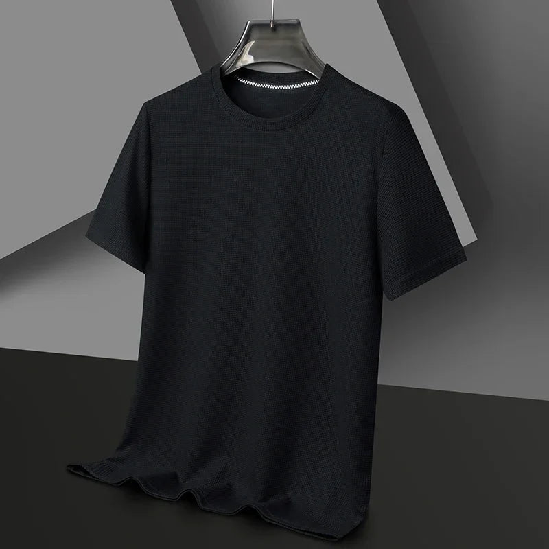 T-shirt homme texturé