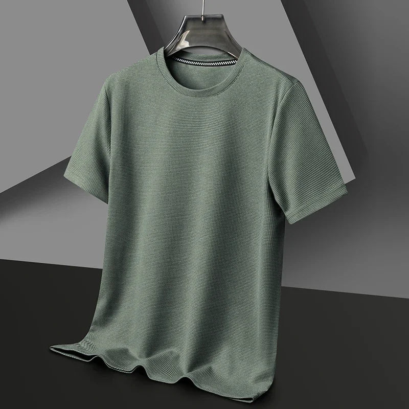 T-shirt homme texturé