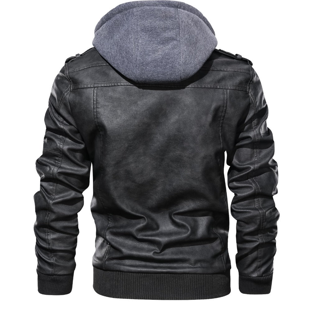 Veste à capuche intégrée pour homme