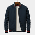 Veste homme zippée col côtelé