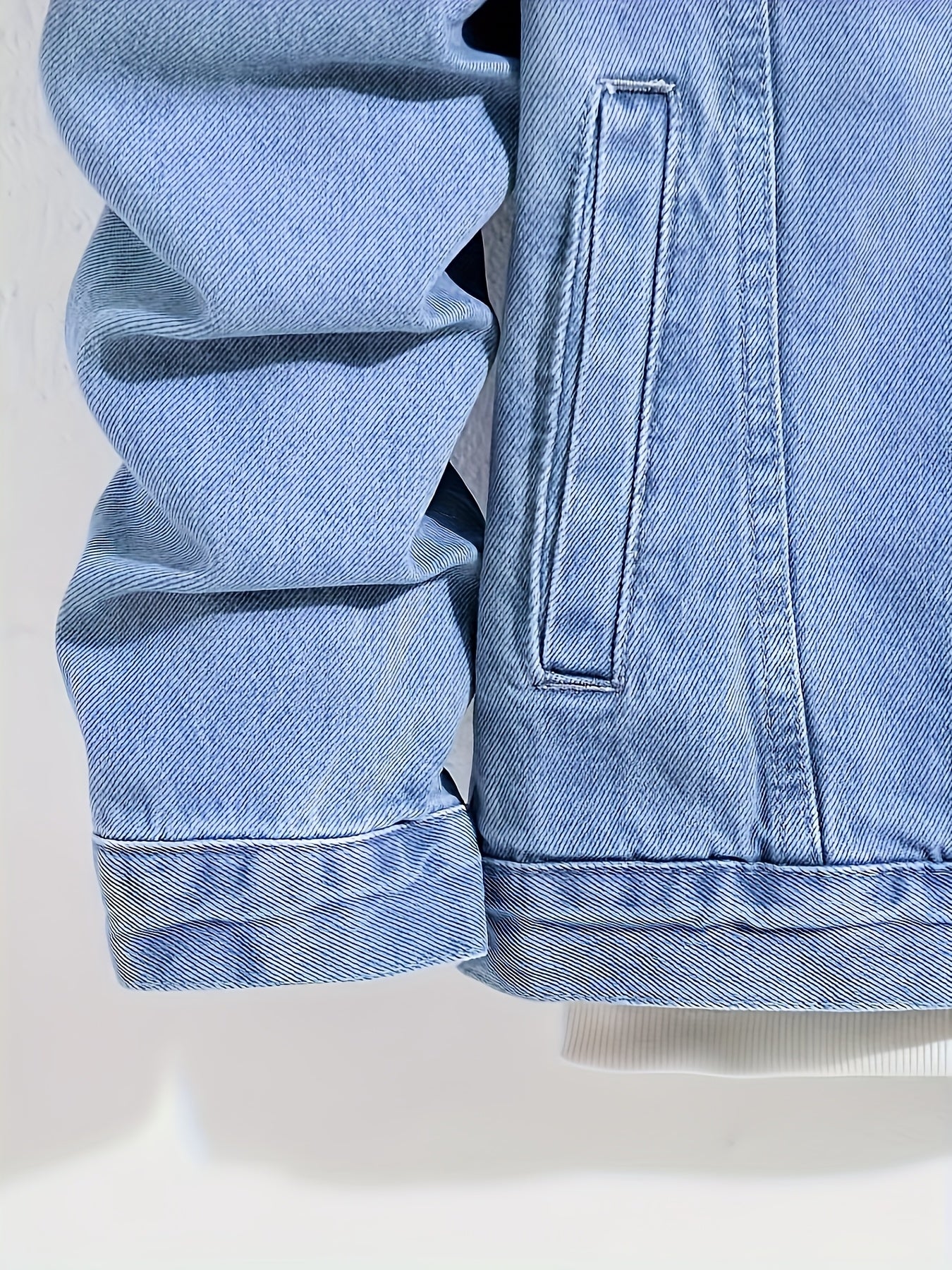 Veste en jean homme