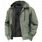 Veste homme à capuche doublée