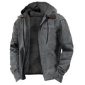 Veste homme à capuche doublée