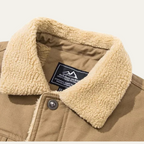 Veste homme doublée à col contrasté