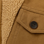 Veste homme doublée à col contrasté