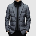 Veste homme matelassée à boutons