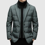 Veste homme matelassée à boutons