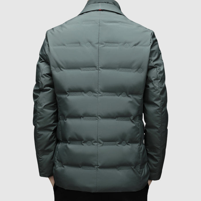 Veste homme matelassée à boutons