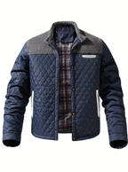 Veste Homme Matelassée à Col Droit