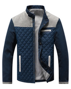 Veste homme matelassée à col montant