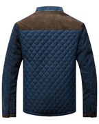 Veste homme matelassée à col montant