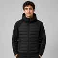 Veste homme matelassée à capuche