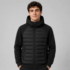 Veste homme matelassée à capuche
