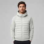 Veste homme matelassée à capuche