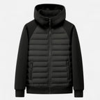 Veste homme matelassée à capuche