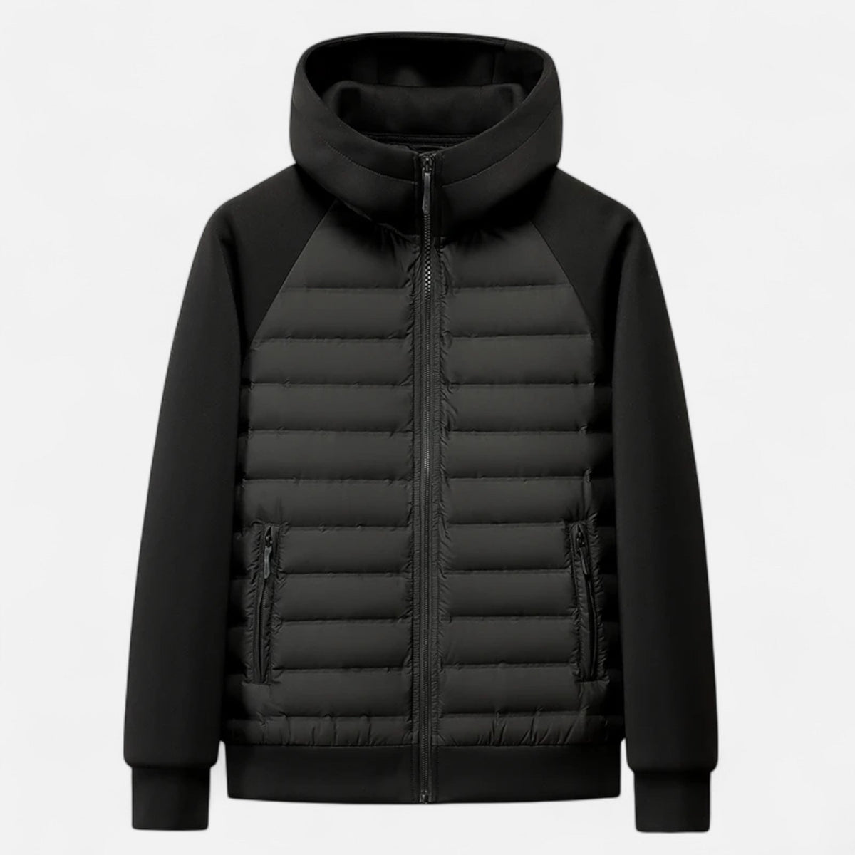 Veste homme matelassée à capuche