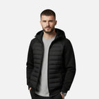 Veste homme matelassée à capuche