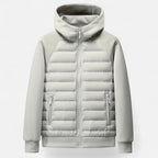 Veste homme matelassée à capuche