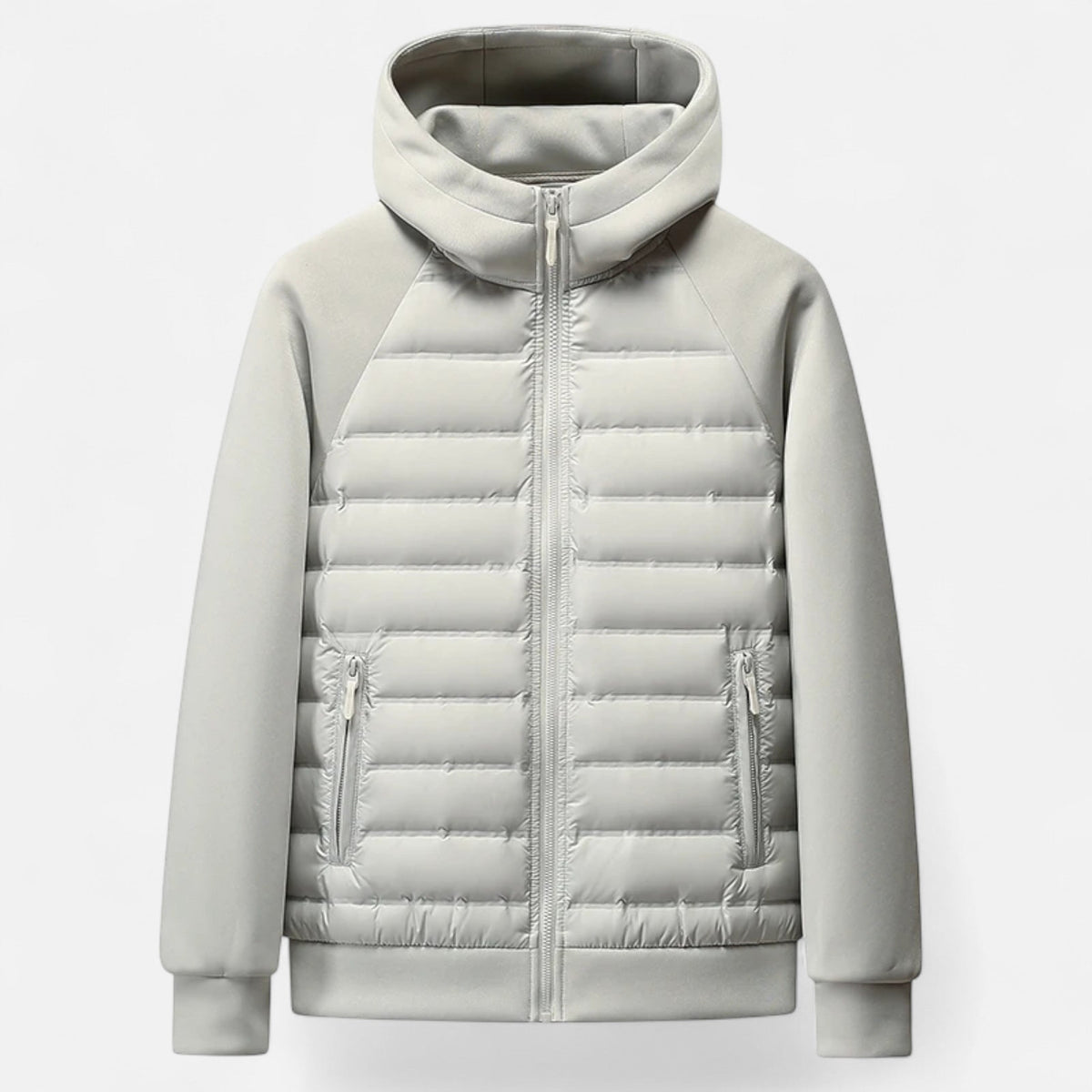 Veste homme matelassée à capuche