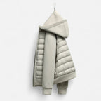 Veste homme matelassée à capuche
