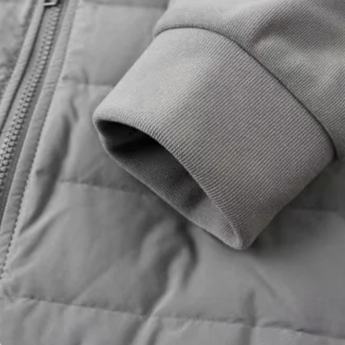 Veste homme matelassée à capuche