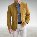 Veste homme structurée à col montant