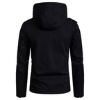 Veste homme toile doublée à capuche zippée