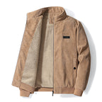 Veste homme velours côtelé doublée