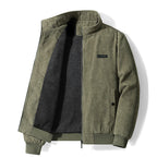 Veste homme velours côtelé doublée