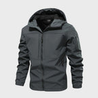 Veste homme zippée à capuche et poches