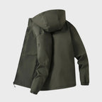 Veste homme zippée à capuche et poches