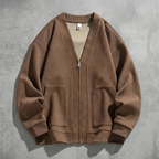 Veste homme zippée à col châle