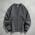 Veste homme zippée à col châle